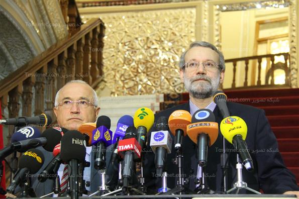 دیدار روسای مجالس ایران و ترکیه