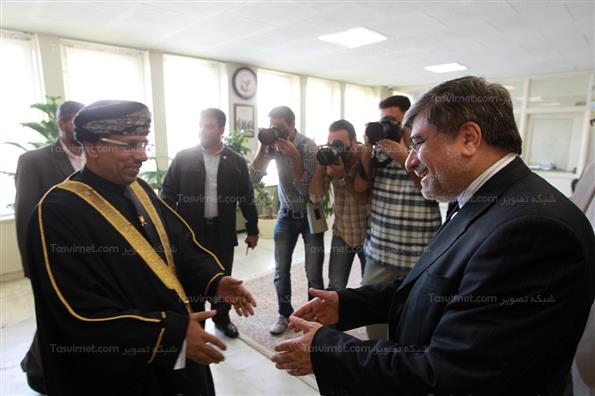 دیدار وزیر فرهنگ و ارشاد با وزیر اطلاع رسانی عمان