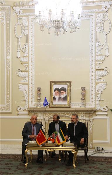 دیدار روسای مجالس ایران و ترکیه