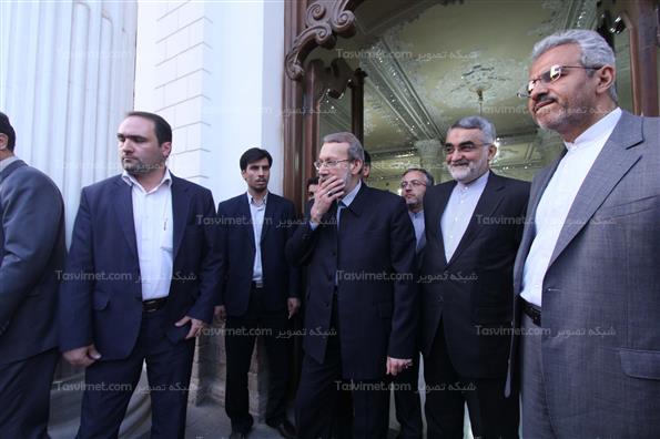 دیدار روسای مجالس ایران و ترکیه