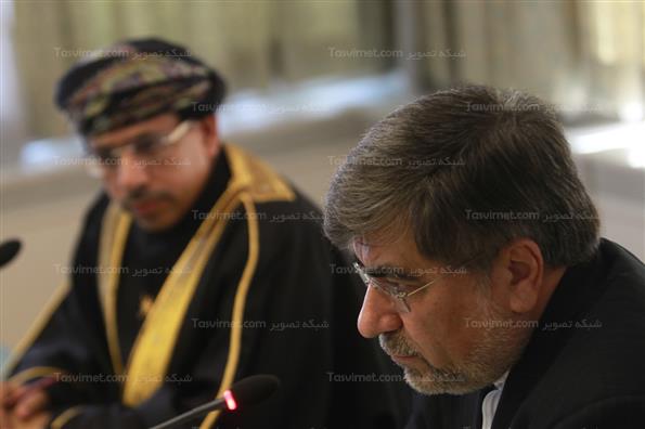 دیدار وزیر فرهنگ و ارشاد با وزیر اطلاع رسانی عمان