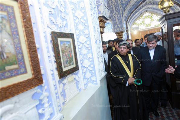 دیدار وزیر فرهنگ و ارشاد با وزیر اطلاع رسانی عمان