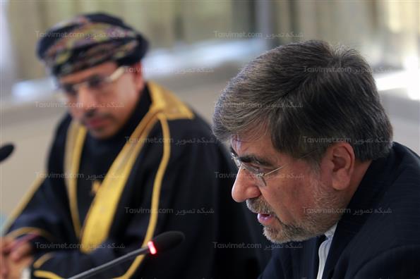 دیدار وزیر فرهنگ و ارشاد با وزیر اطلاع رسانی عمان