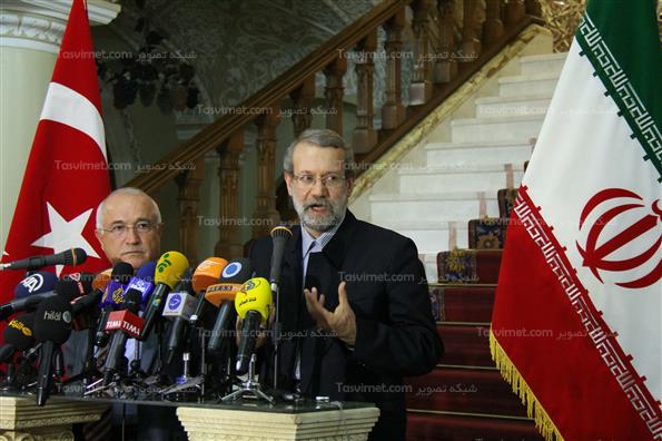 دیدار روسای مجالس ایران و ترکیه
