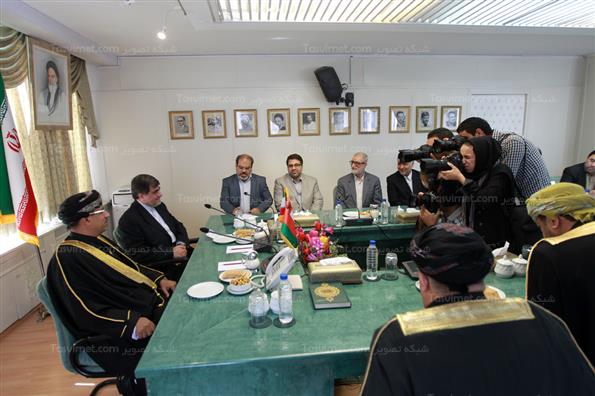 دیدار وزیر فرهنگ و ارشاد با وزیر اطلاع رسانی عمان