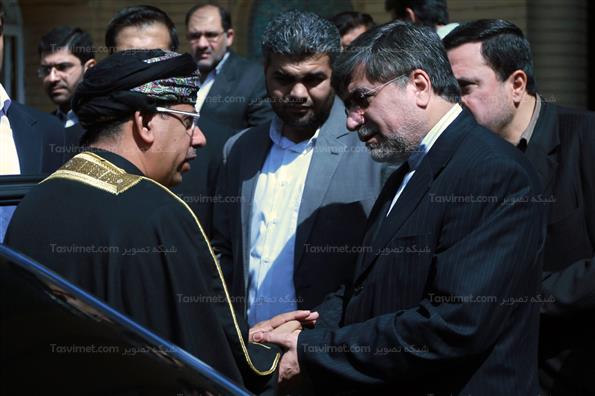 دیدار وزیر فرهنگ و ارشاد با وزیر اطلاع رسانی عمان