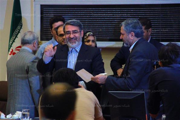 نشست خبری وزیر کشور