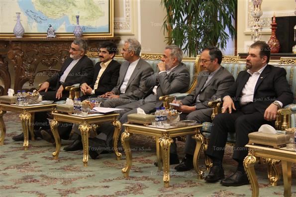 دیدار روسای مجالس ایران و ترکیه