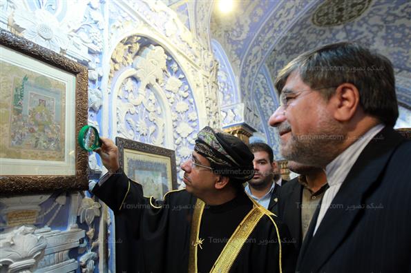 دیدار وزیر فرهنگ و ارشاد با وزیر اطلاع رسانی عمان