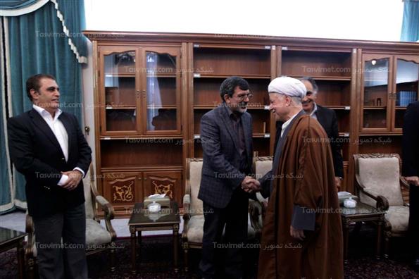 دیدار نخبگان صنایع غدایی با هاشمی رفسنجانی