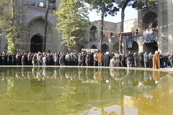 مراسم تشییع پیکر حبیب الله عسگراولادی