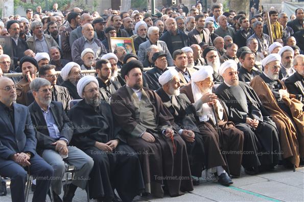 مراسم تشییع پیکر حبیب الله عسگراولادی