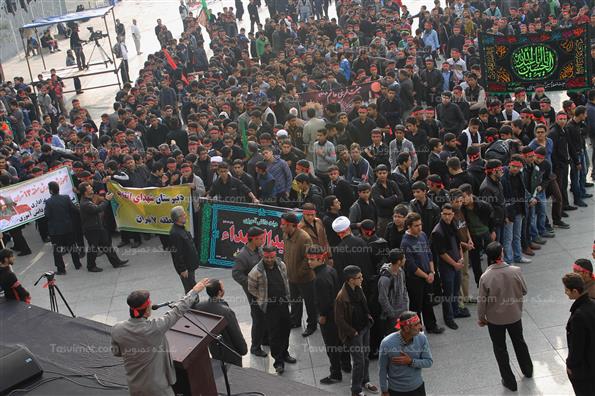 تجمع دانش‌آموزان عاشورایی