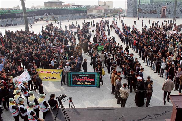 تجمع دانش آموزان عاشورایی