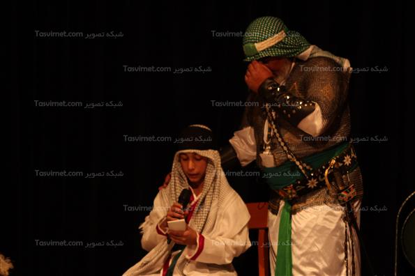 تعزیه خوانی خورشید بر سر نیزه