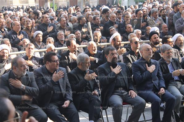 مراسم تشییع پیکر حبیب الله عسگراولادی