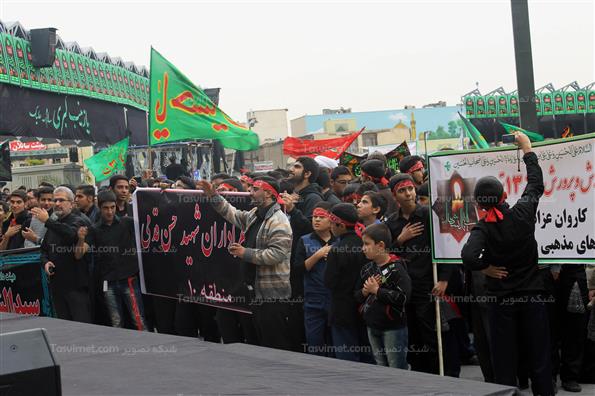 تجمع دانش آموزان عاشورایی