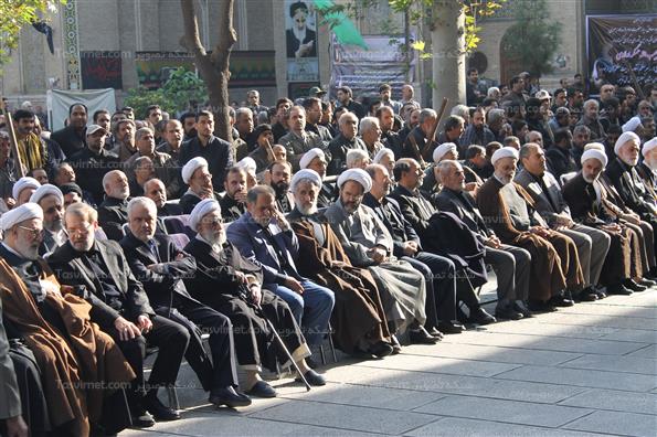 مراسم تشییع پیکر حبیب الله عسگراولادی