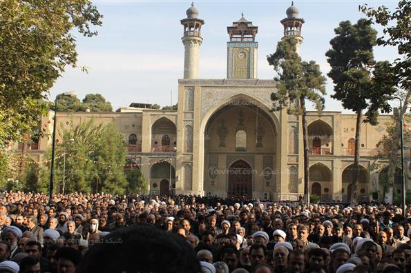 مراسم تشییع پیکر حبیب الله عسگراولادی