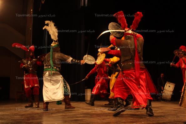 تعزیه خوانی خورشید بر سر نیزه