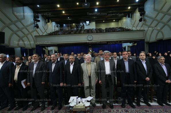 مراسم تودیع و معارفه رؤسای دو مرکز نهادریاست جمهور