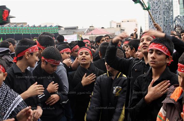 تجمع دانش آموزان عاشورایی