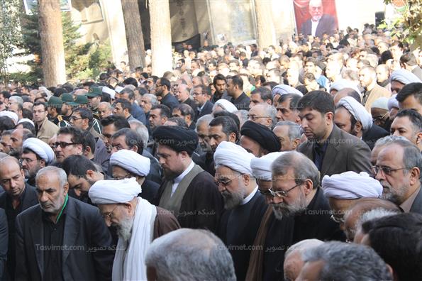 مراسم تشییع پیکر حبیب الله عسگراولادی