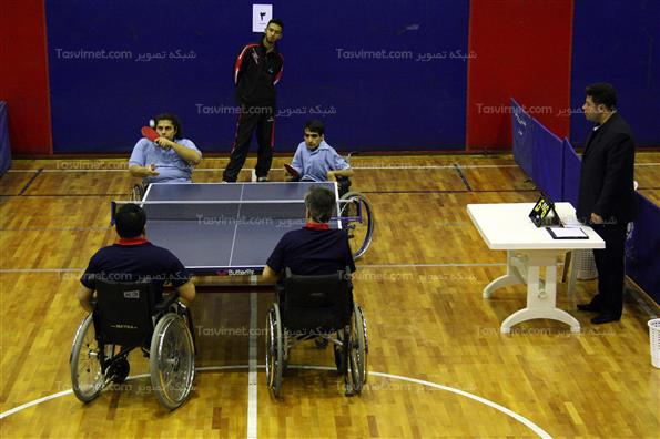 لیگ تنیس روی میز جانبازان و معلولین