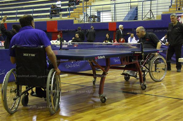 لیگ تنیس روی میز جانبازان و معلولین