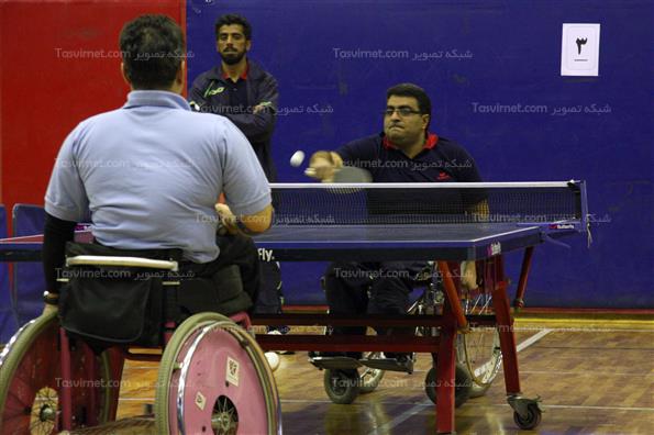 لیگ تنیس روی میز جانبازان و معلولین