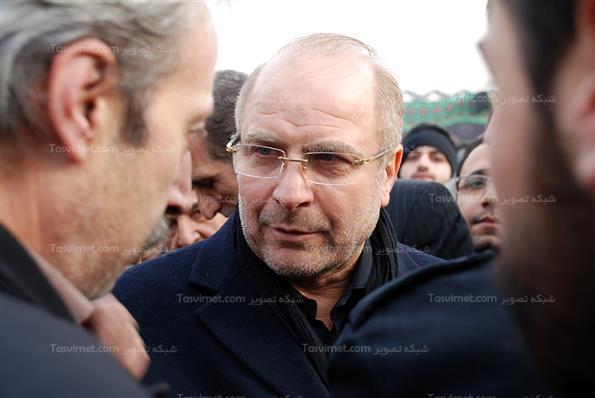 تشییع پیکر پنج شهید گمنام در تهران