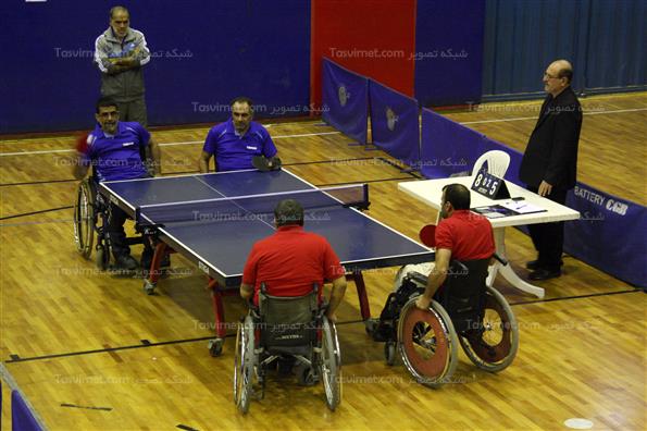 لیگ تنیس روی میز جانبازان و معلولین