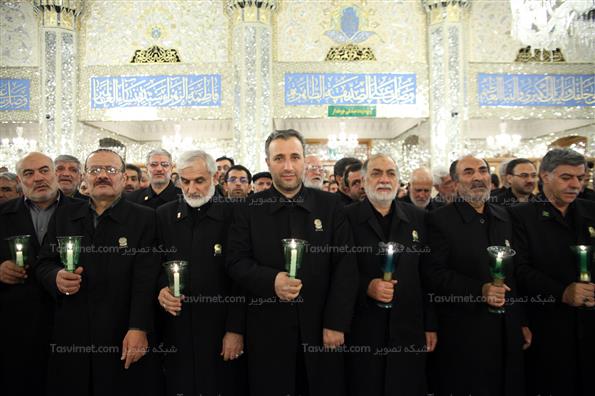 مراسم خطبه خوانی شب شهادت امام رضا(ع)