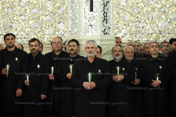 مراسم خطبه خوانی شب شهادت امام رضا(ع)