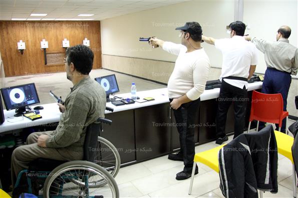 چهارمین رقابت های تیراندازی جانبازان ومعلولین