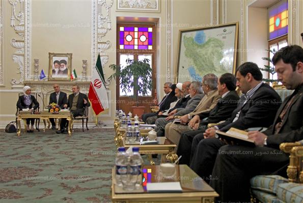 دیدار وزیر کار سوریه با رئیس مجلس شورای اسلامی