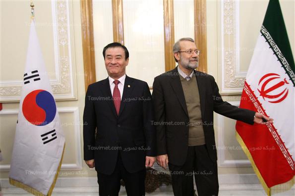 دیدار رئیس پارلمان کره جنوبی با رئیس مجلس