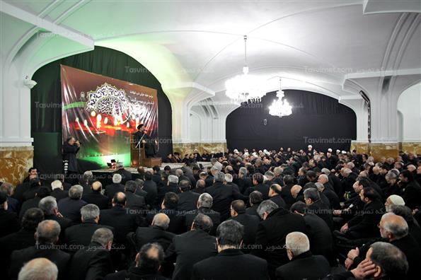 مراسم خطبه خوانی شب شهادت امام رضا(ع)