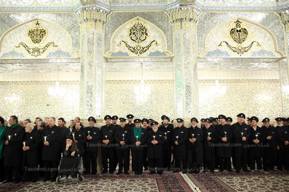 مراسم خطبه خوانی شب شهادت امام رضا(ع)