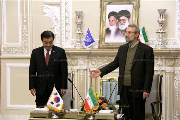 دیدار رئیس پارلمان کره جنوبی با رئیس مجلس