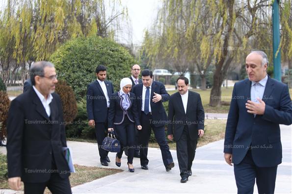 دیدار وزیر کار سوریه با رئیس مجلس شورای اسلامی