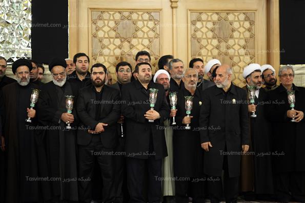 مراسم خطبه خوانی شب شهادت امام رضا(ع)