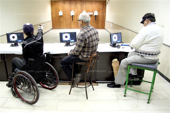 چهارمین رقابت های تیراندازی جانبازان ومعلولین