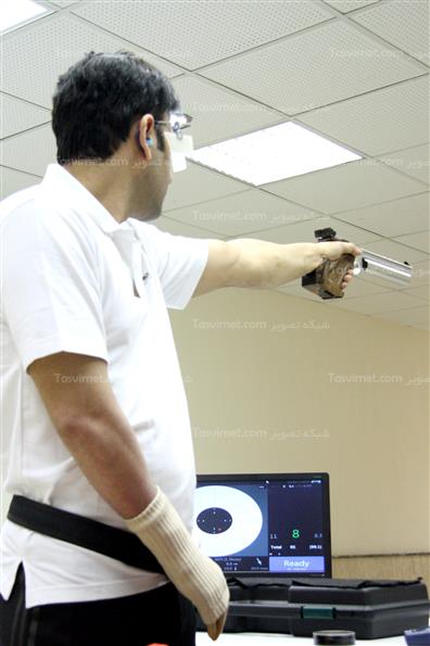 چهارمین رقابت های تیراندازی جانبازان ومعلولین