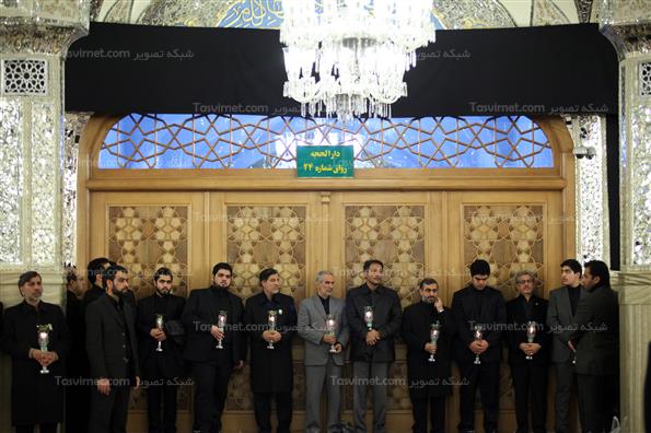 مراسم خطبه خوانی شب شهادت امام رضا(ع)