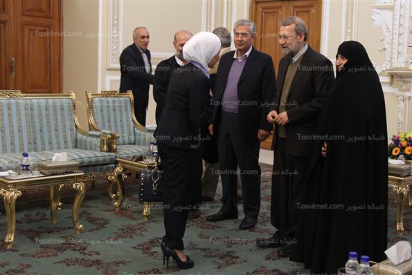 دیدار وزیر کار سوریه با رئیس مجلس شورای اسلامی