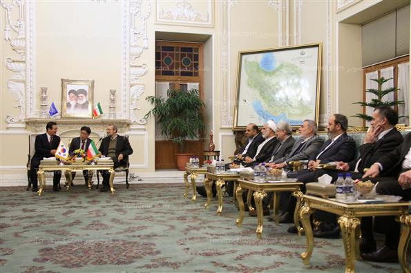 دیدار رئیس پارلمان کره جنوبی با رئیس مجلس