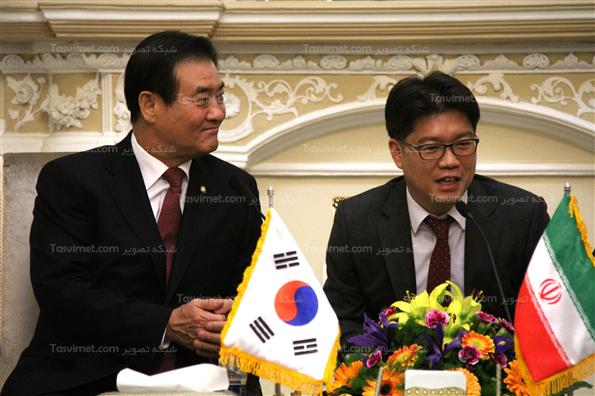 دیدار رئیس پارلمان کره جنوبی با رئیس مجلس