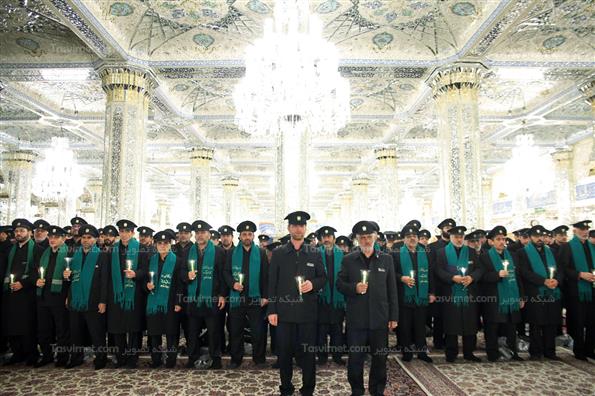 مراسم خطبه خوانی شب شهادت امام رضا(ع)