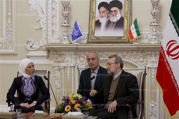 دیدار وزیر کار سوریه با رئیس مجلس شورای اسلامی